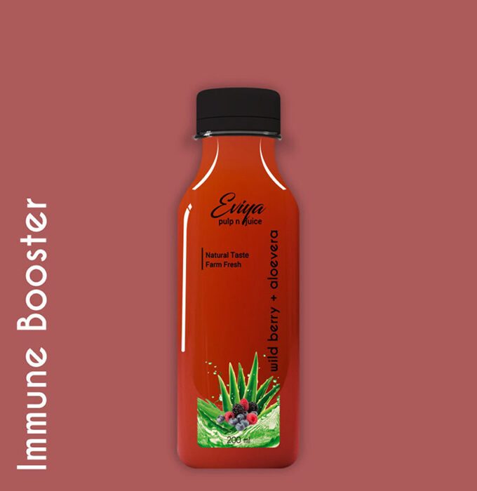 Eviya Fruit Pulp and Aloe Vera Juice Drink 8 Flavors